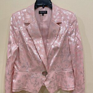 John Meyer Style 753H595 Pink 2 piece size 10 jacket & skirt New w tags